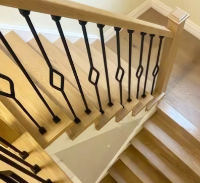 পেটা লোহার রেলিং এর উপাদান উপাদান কি কি?